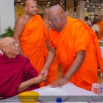 මහා සංඝරත්නයේ සහභාගීත්වයෙන් සිදුවූ දහවල දානමය පිංකම