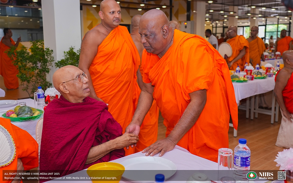 මහා සංඝරත්නයේ සහභාගීත්වයෙන් සිදුවූ දහවල දානමය පිංකම