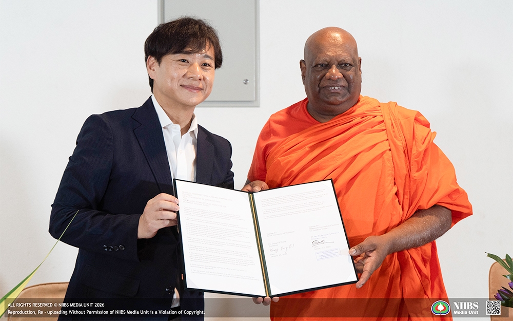 Sign a Memorandum of Understanding with Seoul University of Buddhism in Korea and Nāgānanda International Institute for Buddhist Studies, Sri Lanka