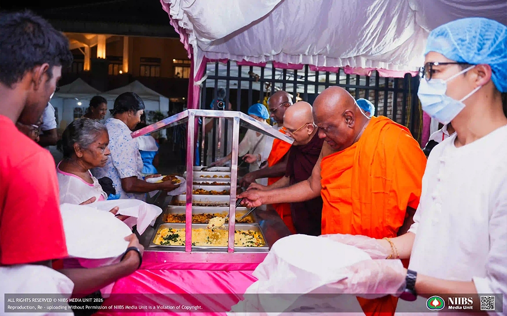 උපකුලපති නාහිමිපාණන් වහන්සේගේ ජන්ම දිනය නිමිති කරගෙන සංවිධානය කරන ලද මහා බත් දන්සල