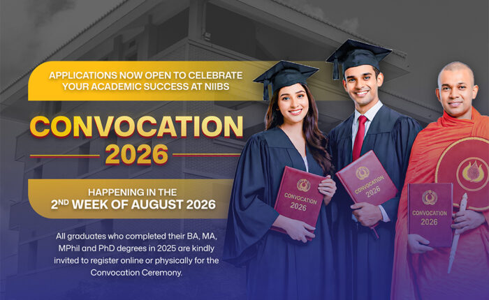Applications are now open for the NIIBS 5th Convocation - 2026